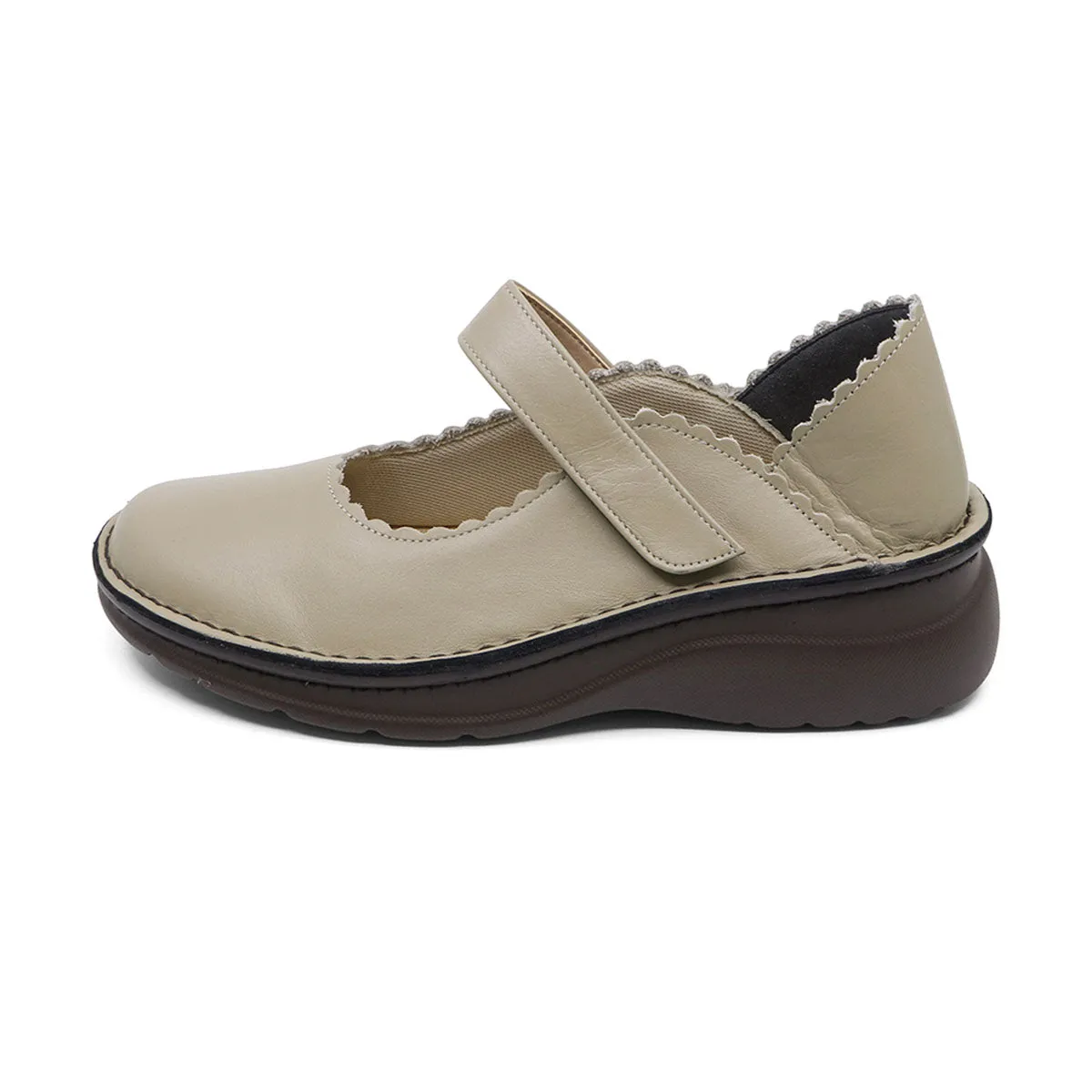 Sepatu BLOM2 Grege Real Support Mary Jane dari Urban Habit Fine di Joy368