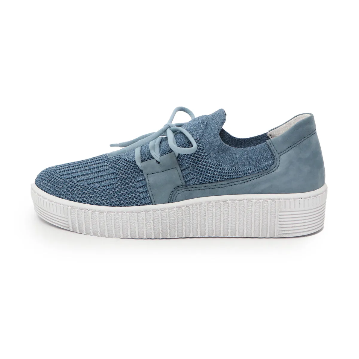 Finley Denim Blue Soft Walking Sneakers dari Wonders di Joy368
