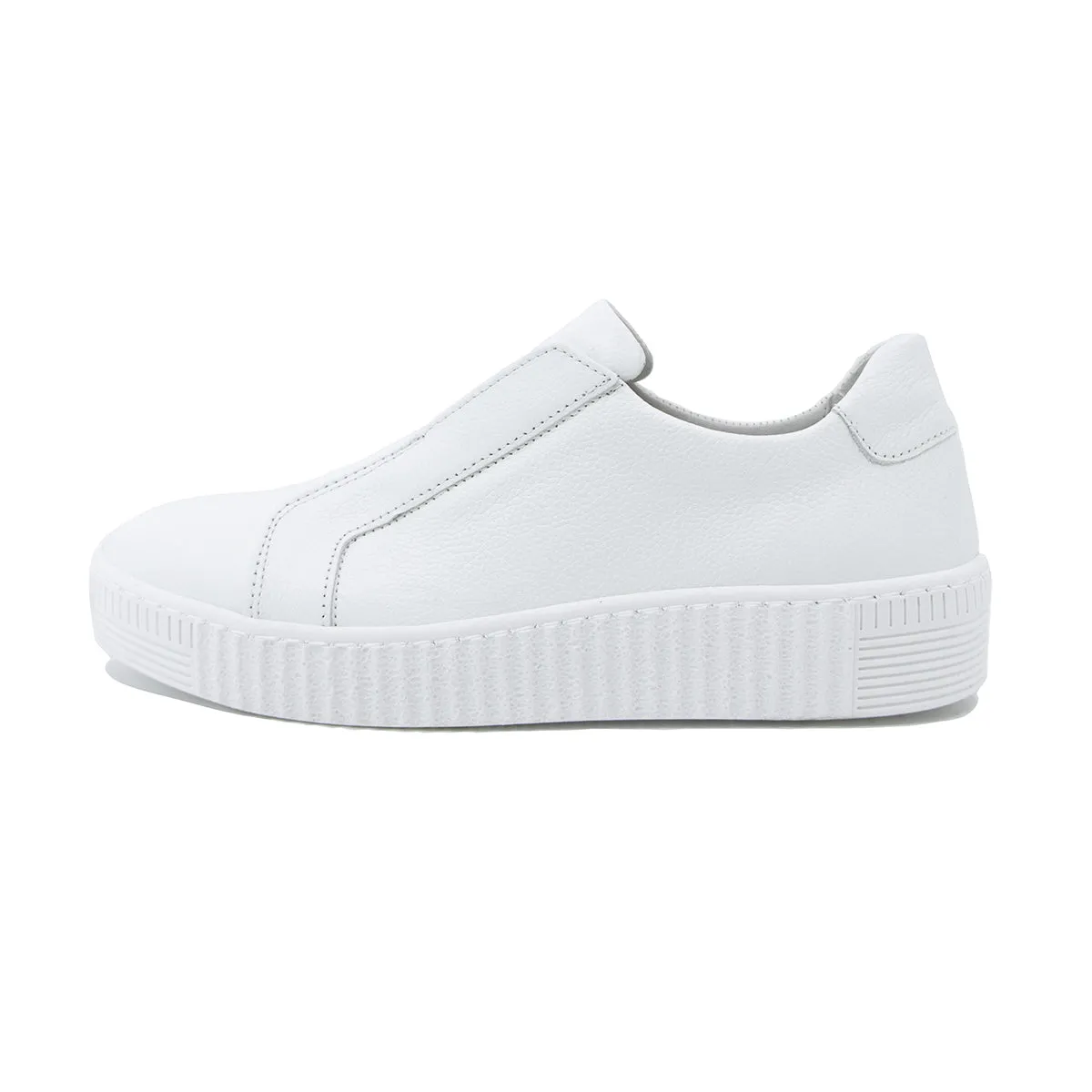 Sepatu wanita Maddie All White Soft Walking Sneakers Gabor di Joy368