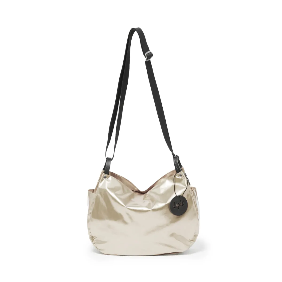 Tas selempang wanita mewah MAEL Champagne Shoulder Bag warna gold dari Joy368