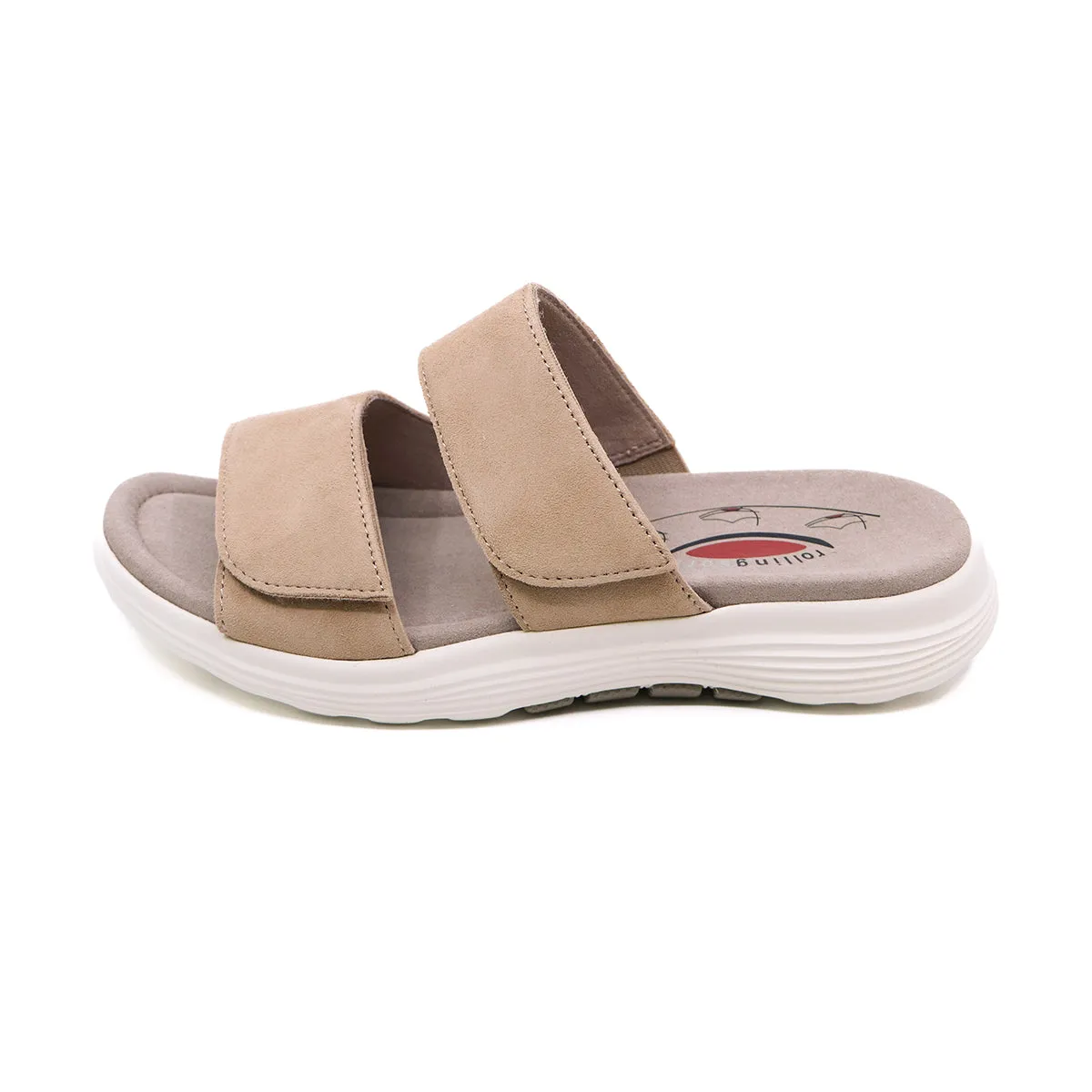 PEYTON Sand Beige Rolling Soft Sandals GABOR eksklusif di Joy368