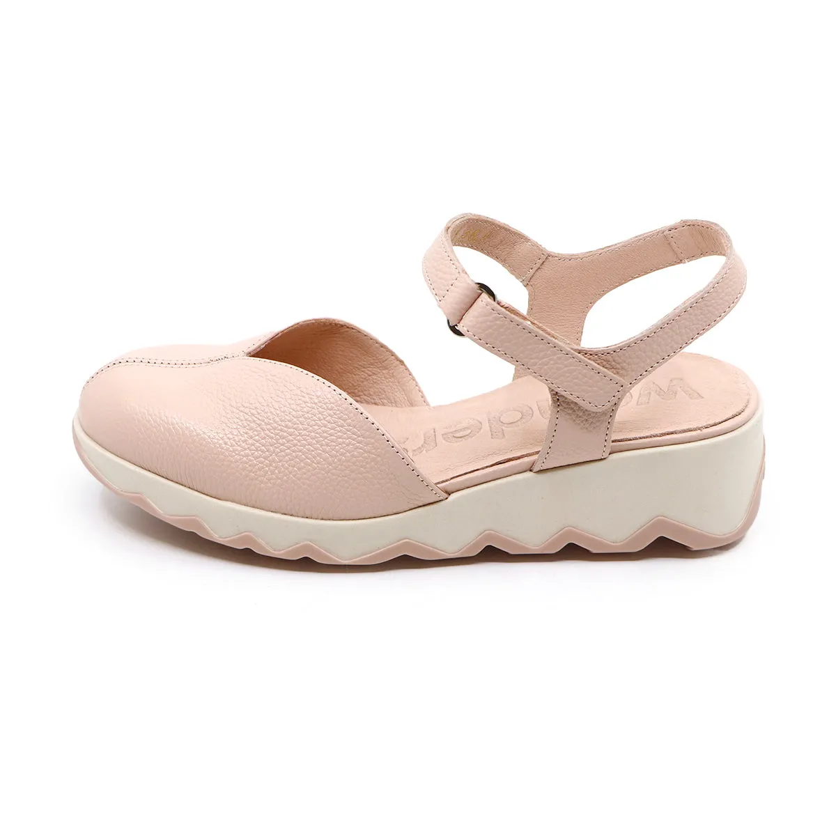 VIO Palo Beige Soft Walking shoes brand Wonders dari Joy368
